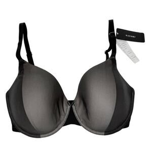 Natori Bra Size 30DDD Black Contour T Shirt Side Effect Underwire Support NEW